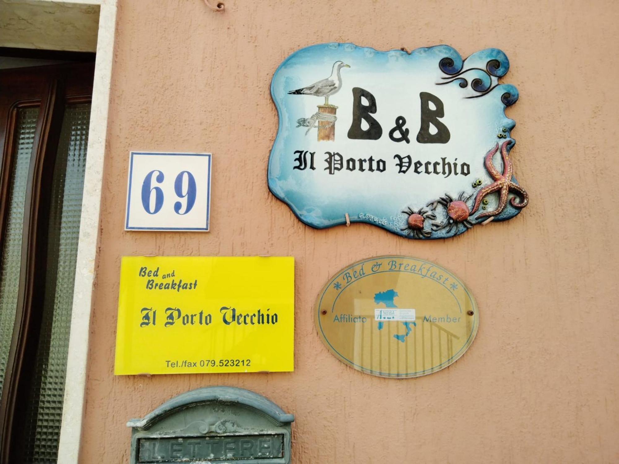 B&B Guest House Il Porto Vecchio Stintino Exteriör bild